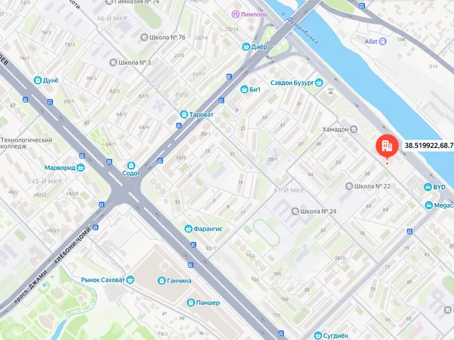 3-комн. квартира, 100 м², 10/10 эт., Фирдавси, Душанбе (Фирдавси)