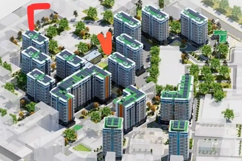 1-комн. квартира, 13 этаж, 48 м², Славянский университет