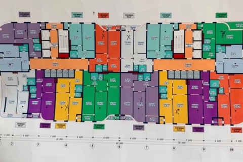 1-комн. квартира, 13 этаж, 53 м², Ашан