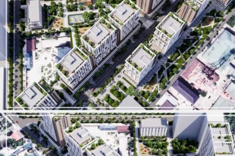 1-комн. квартира, 13 этаж, 53 м², Ашан