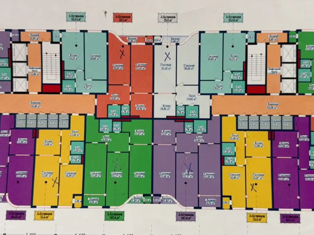 1-комн. квартира, 13 этаж, 48 м², Славянский университет